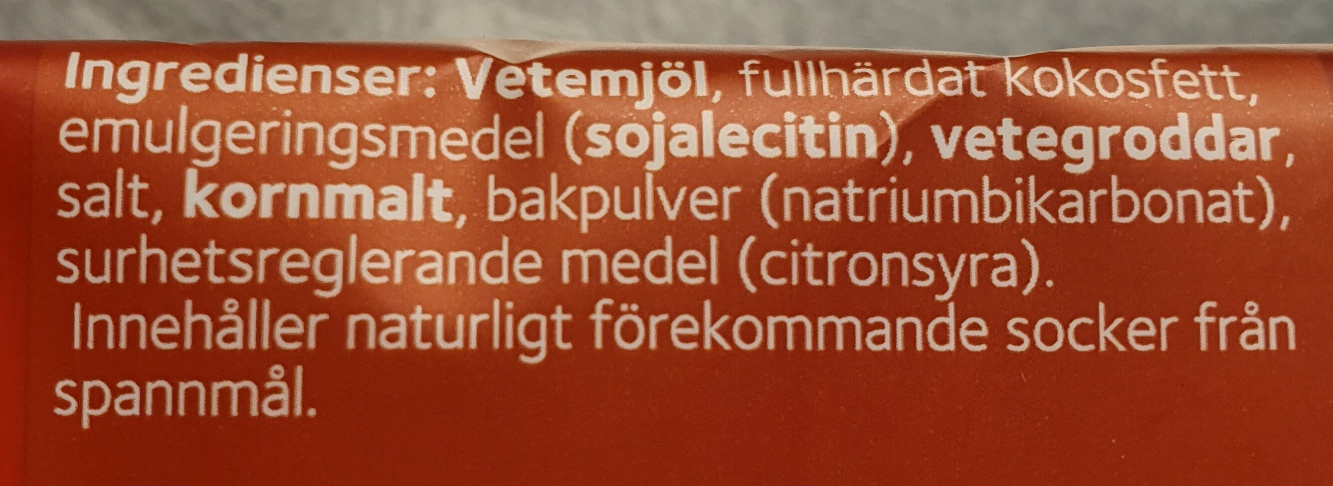 Smörgåsrån Original - Ingredienser