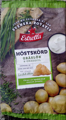 Estrella Höstskörd Gräslök & Gräddfil Limited edition - Produkt