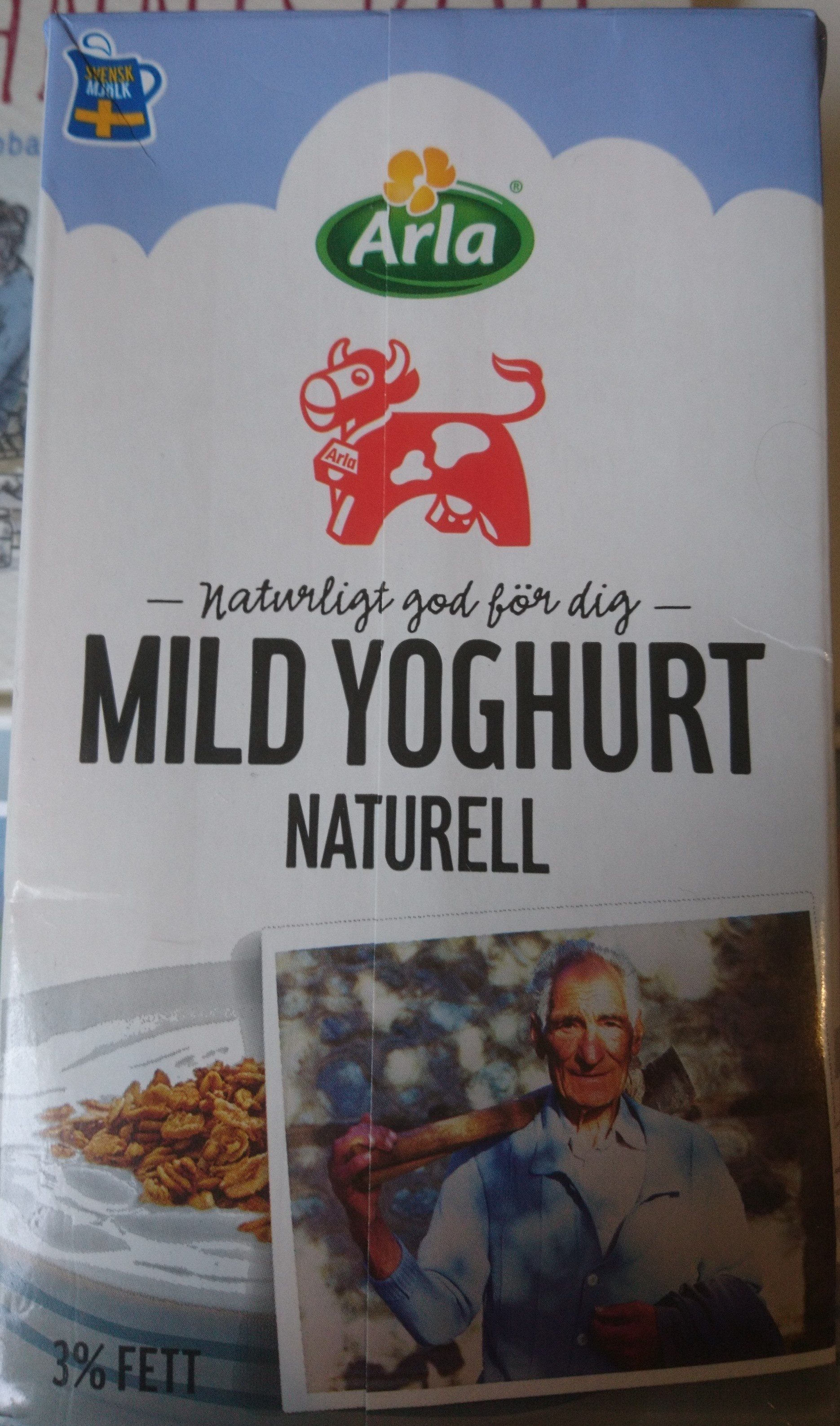 Mild yoghurt naturell - Produkt