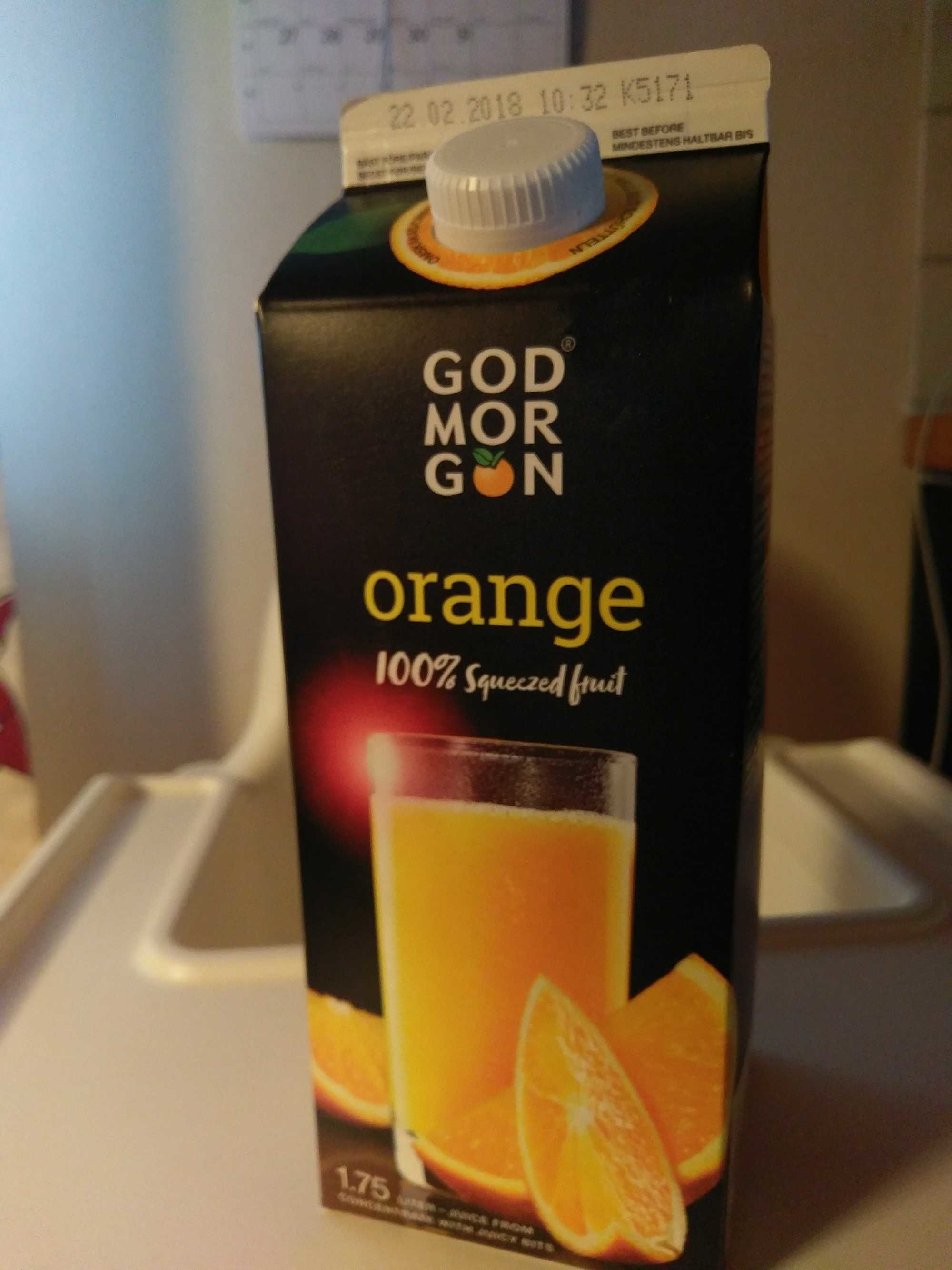 God Morgon Orange Juice - Produkt