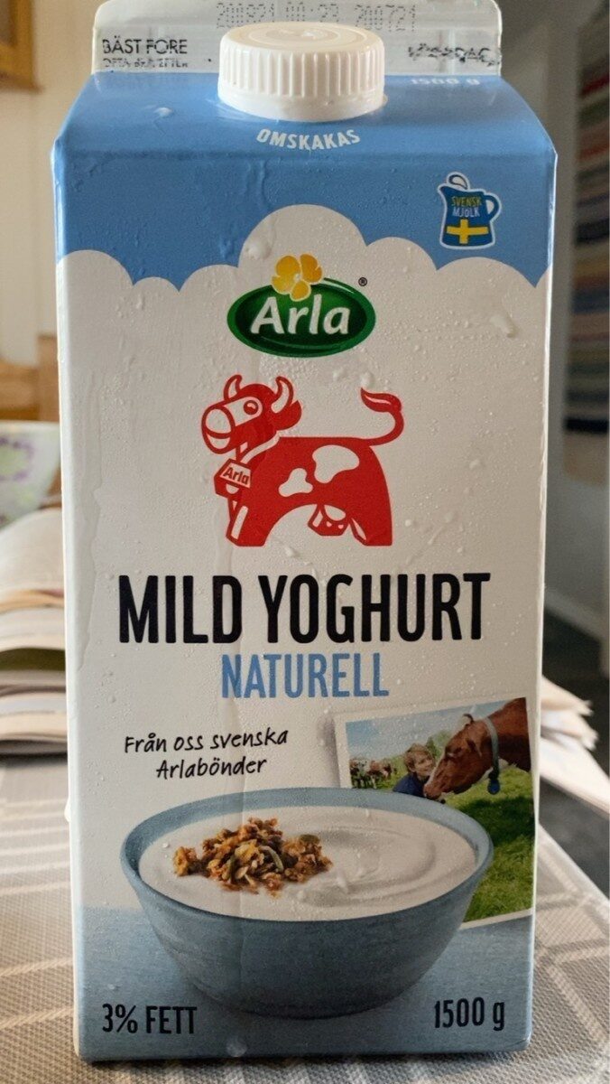 Mild yoghurt naturell - Produkt - en