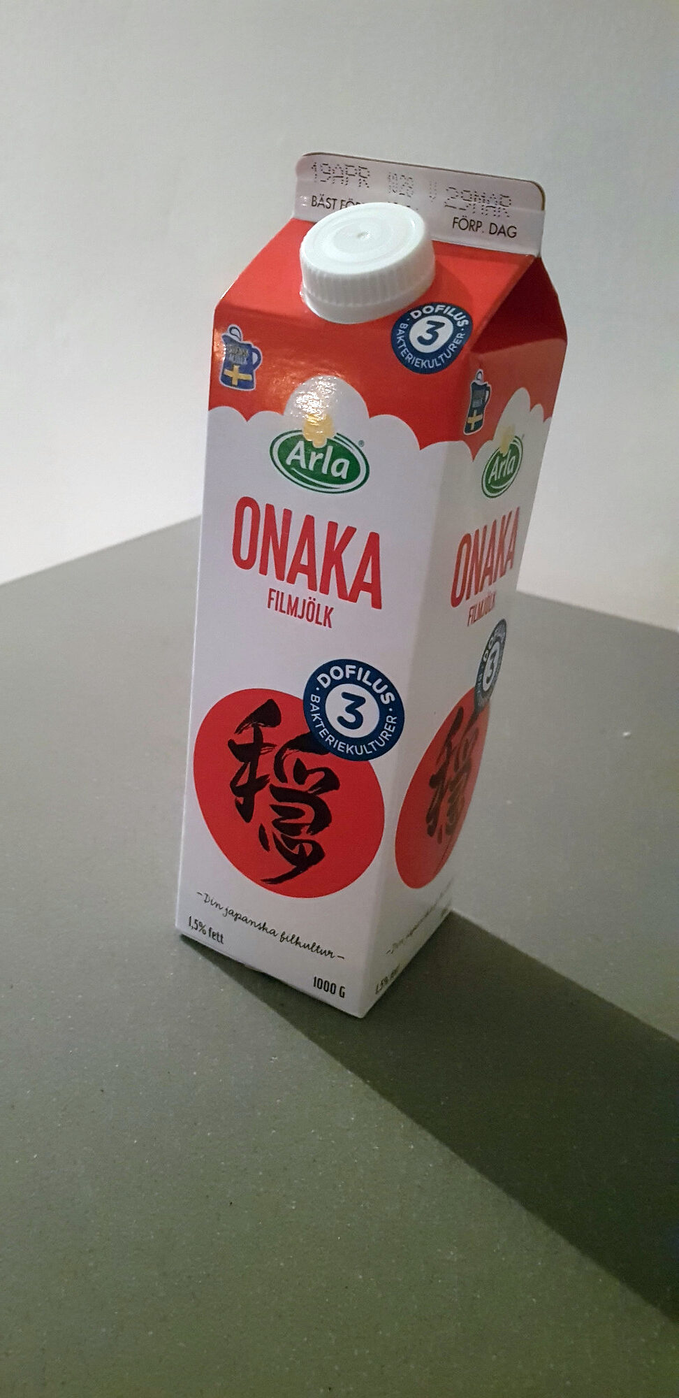Onaka Filmjölk - Produkt