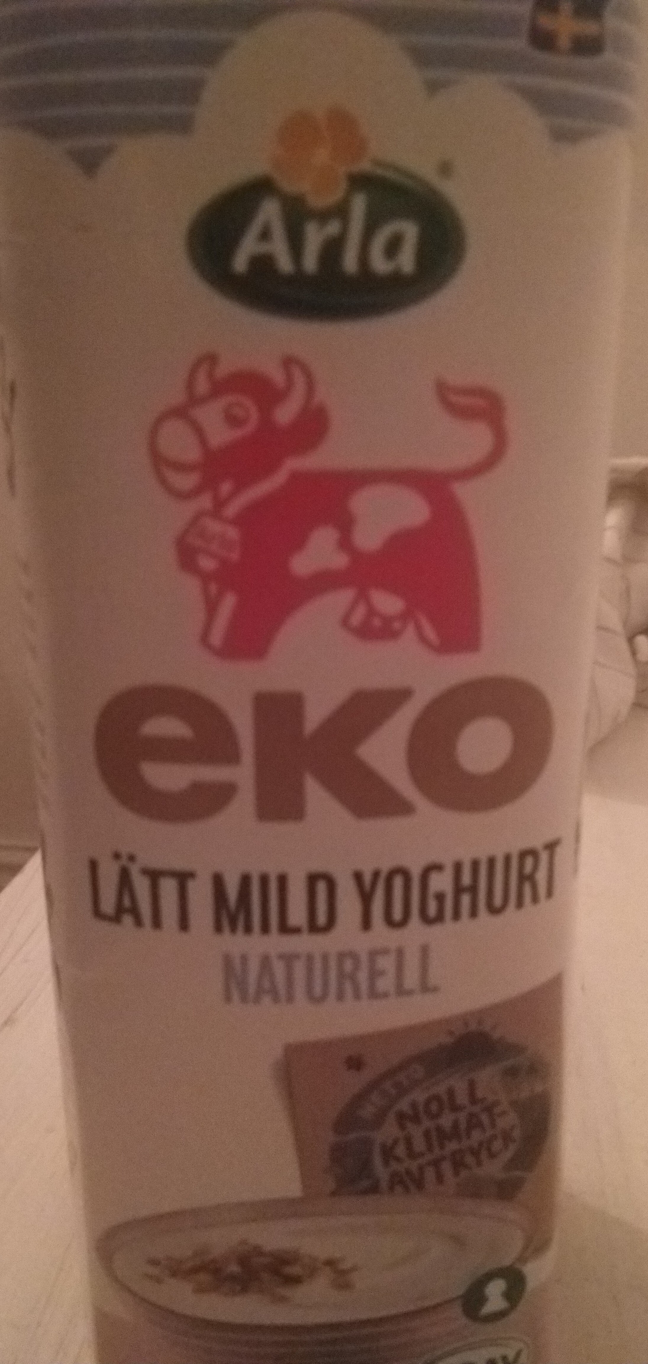 eko lätt mild yoghurt naturell - Produkt