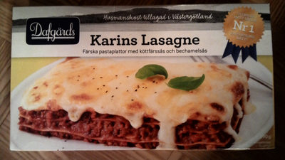 Dafgårds Karins Lasagne - Produit - sv