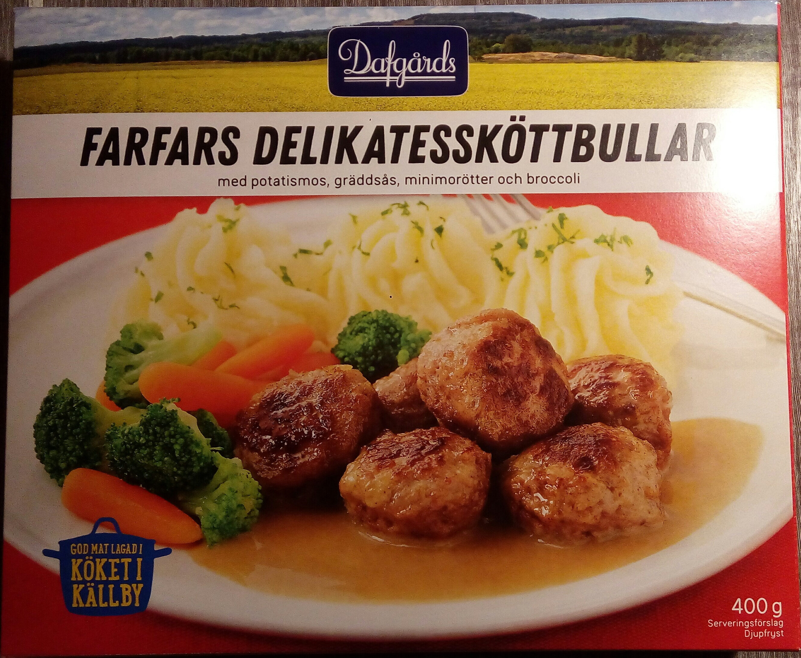 Dafgårds Farfars Delikatessköttbullar - Produkt
