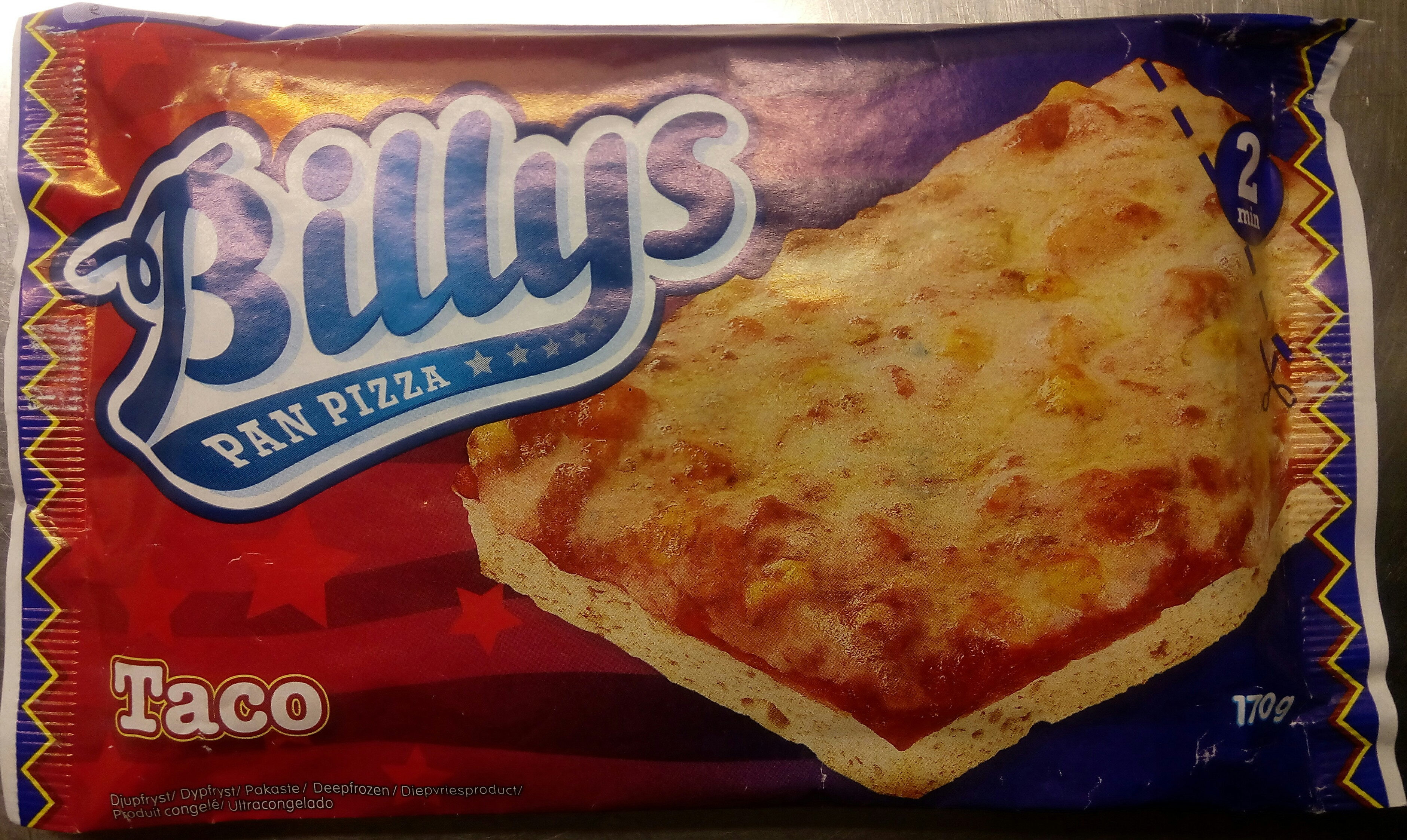 Billys Pan Pizza Taco - Produkt