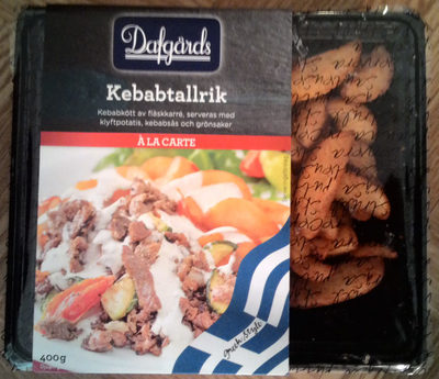 Dafgårds À la carte Kebabtallrik - Produit - sv