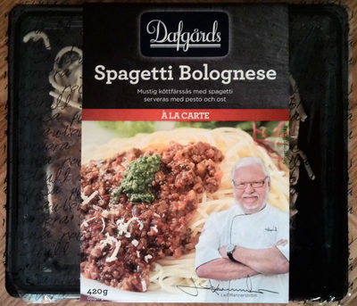 Dafgårds À la carte Spagetti Bolognese - Produkt