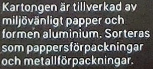 Ost & Skinkpaj - Instruction de recyclage et/ou informations d'emballage - sv