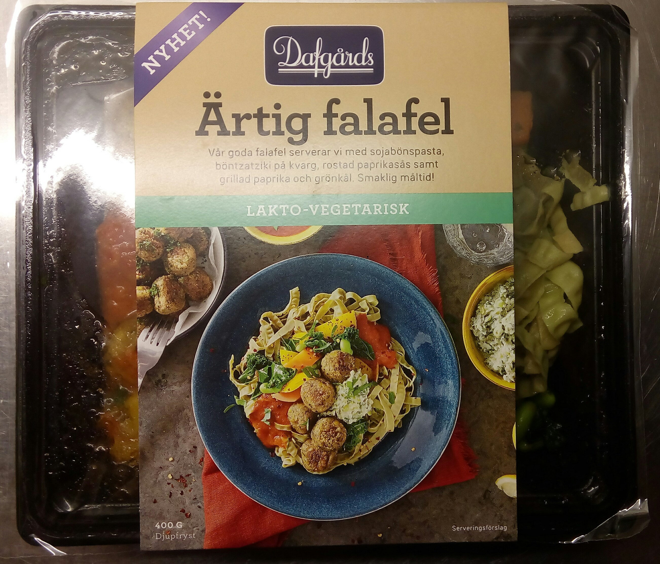 Dafgårds Ärtig falafel - Produkt