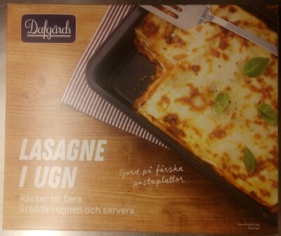 Dafgårds Lasagne i ugn - 8
