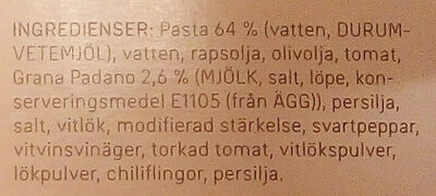 Dafgårds Spagetti Con Aglio - Ingredienser