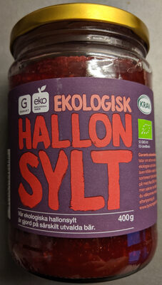 Ekologisk Hallon Sylt - Produkt - sv