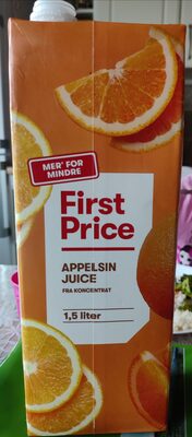 First Price Appelsin Juice fra koncentrat - Produkt - en