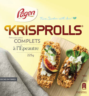Krisprolls complets à l'epeautre - Produit