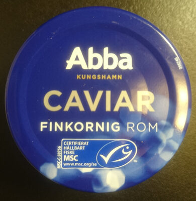 Caviar, röd finkornig rom - Produkt