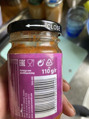 Red Curry Paste - Recycling instructions and/or packaging information