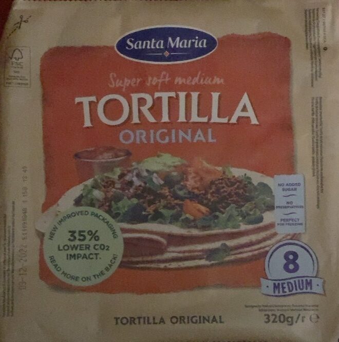 Tortilla - Produkt