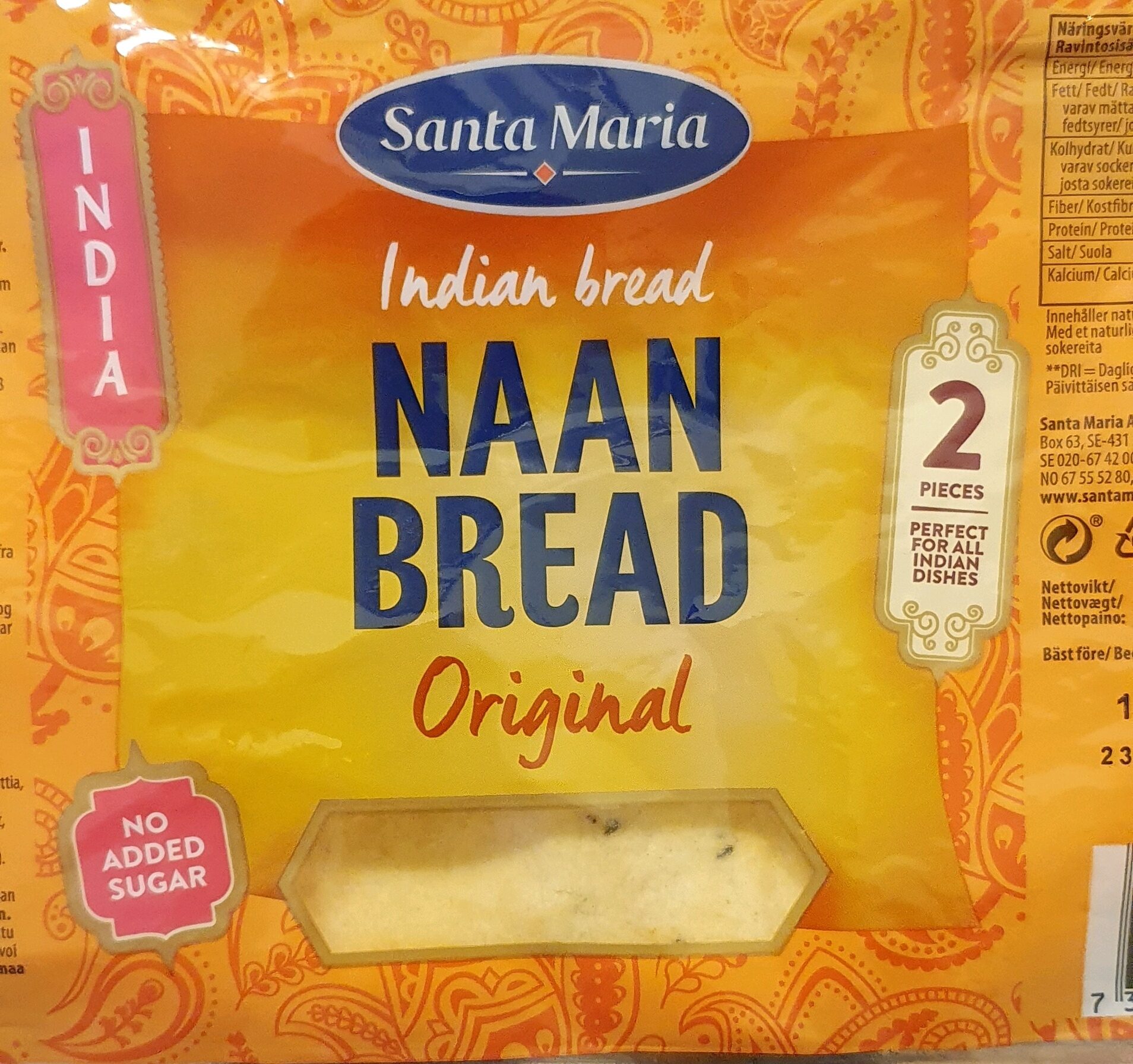 Naan Bread - Produkt