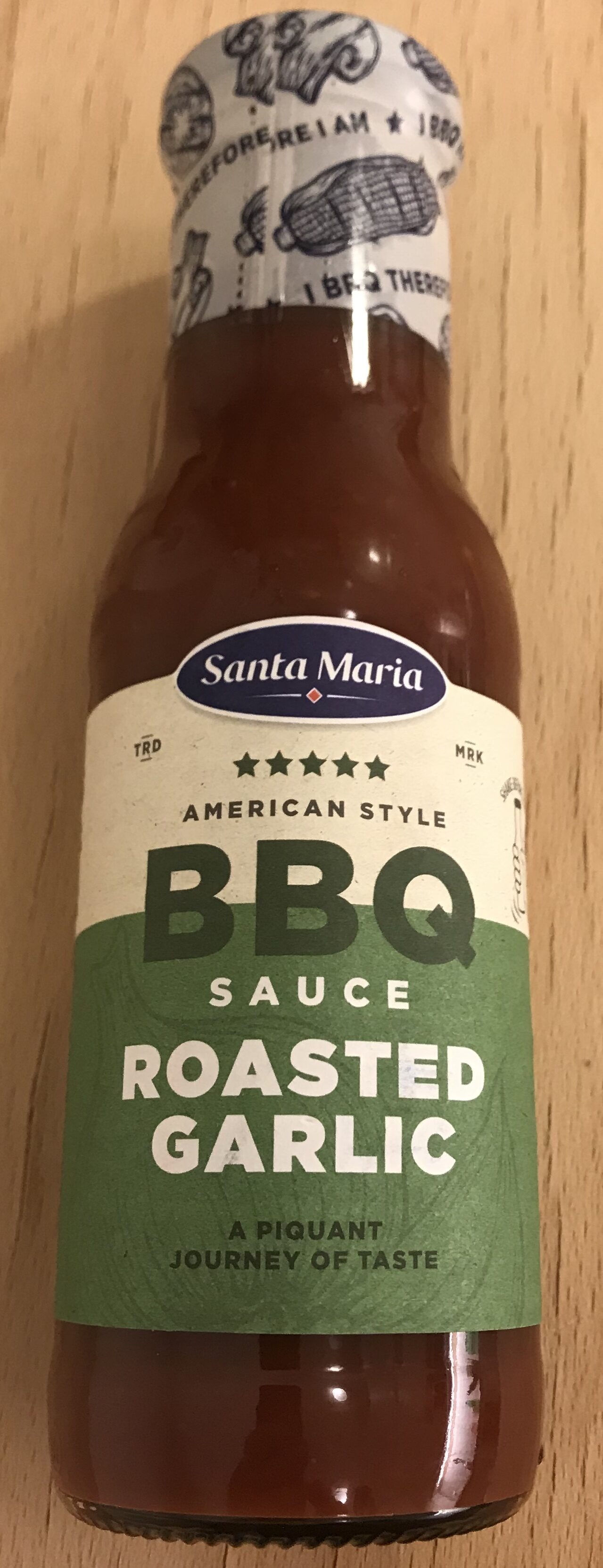 American style BBQ sauce roasted garlic - Tuote - sv