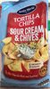 Tortilla Chips sour cream & chives - Product