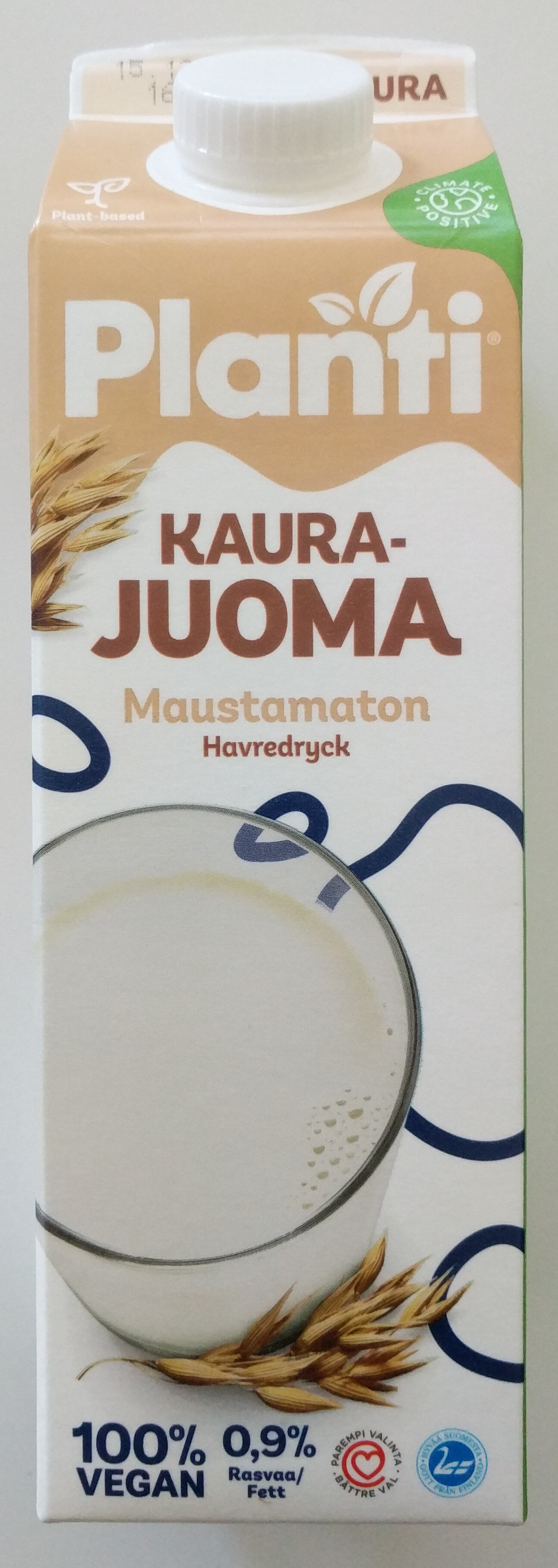 Kaurajuoma Maustamaton - نتاج - fi