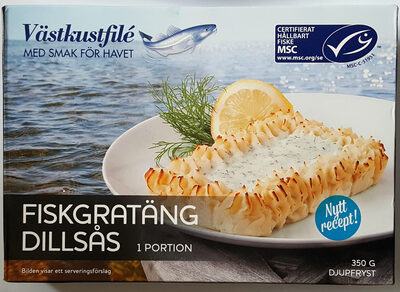 Fiskgratäng Dillsås - Produkt