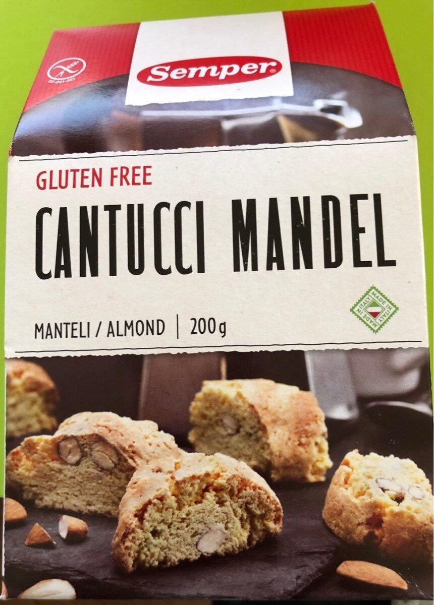 Gluten free cantucci mandel - Produkt