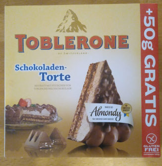 Toblerone schokoladen torte - Produkt