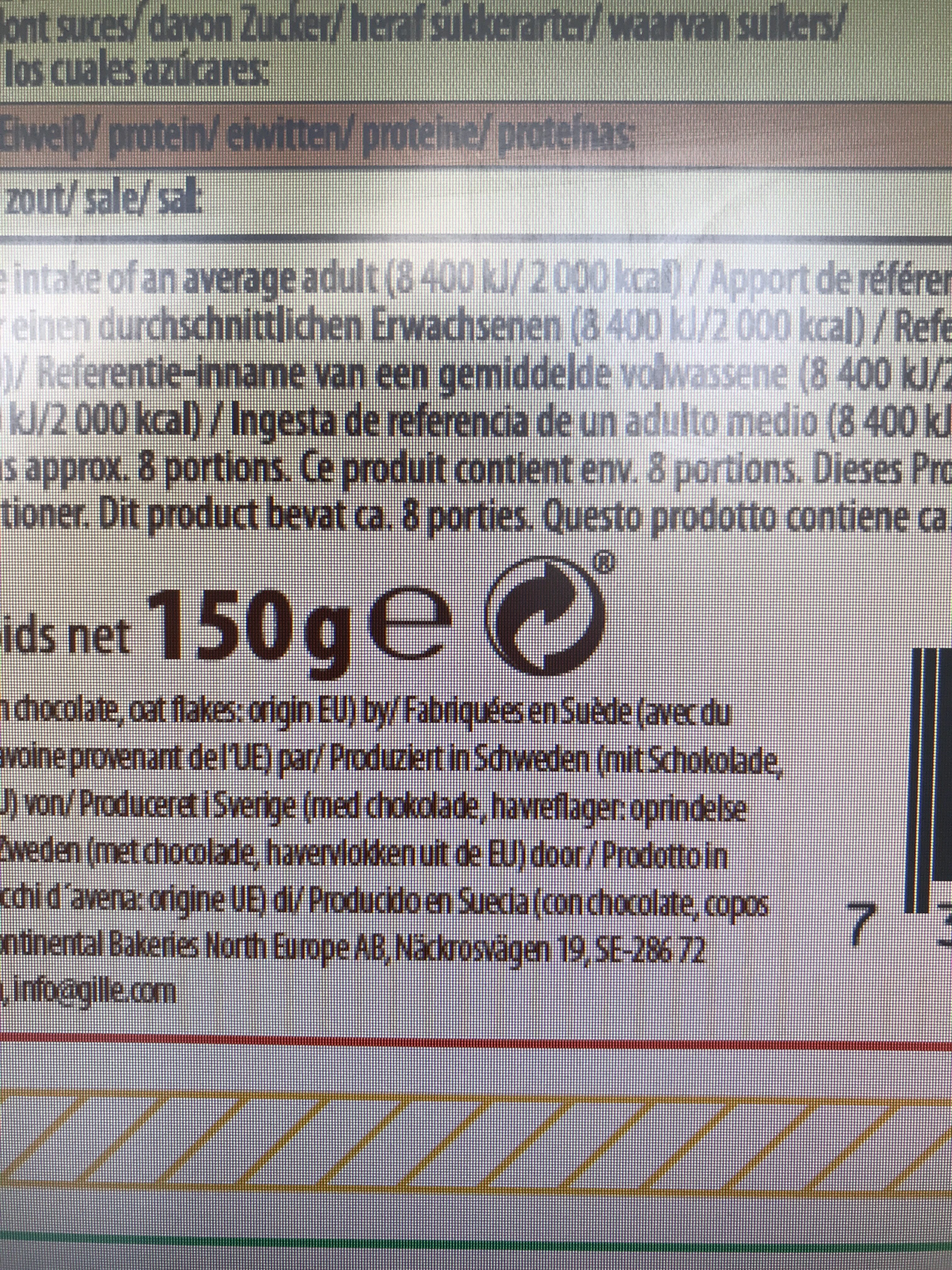 Double chocolate crisps - Instruction de recyclage et/ou informations d'emballage