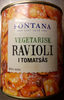 Fontana Vegetarisk Ravioli i tomatsås - Produkt