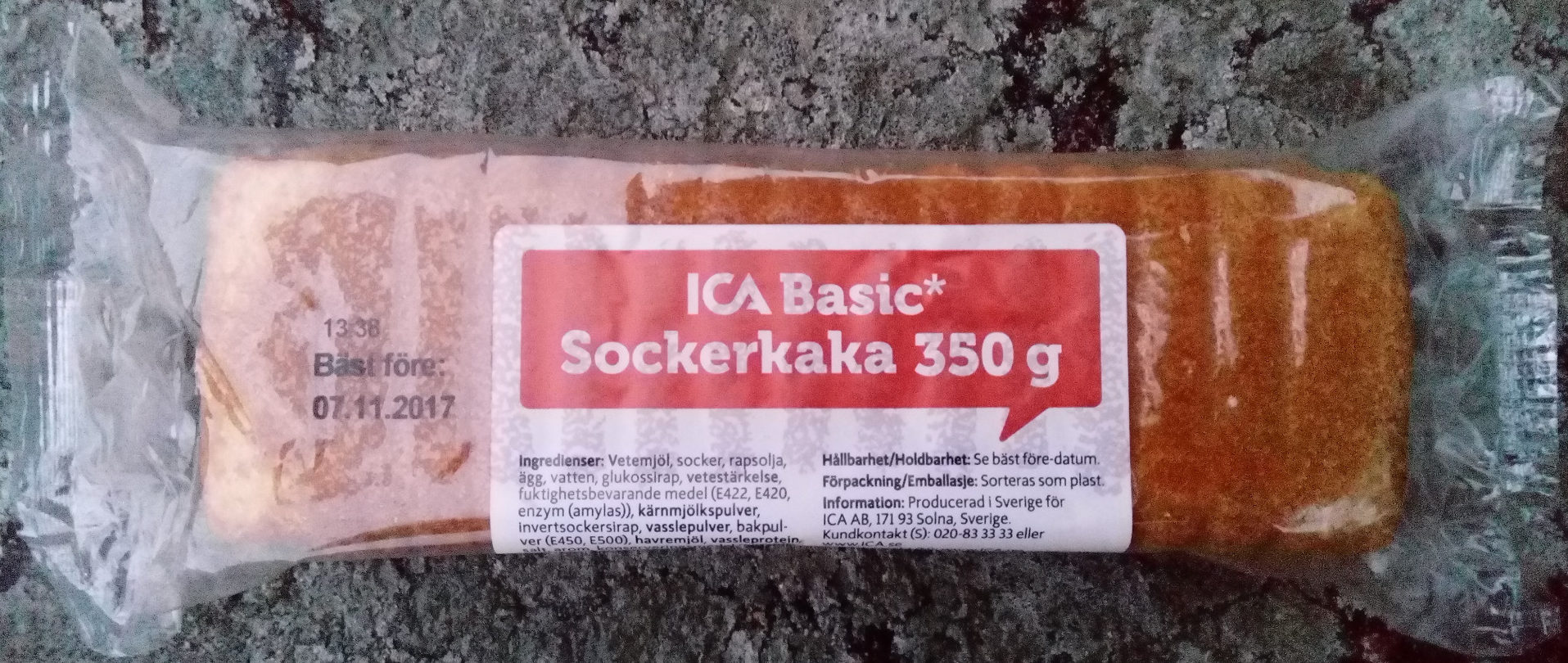 ICA Basic Sockerkaka - Product - sv