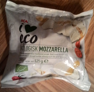 ICA i♥eco Ekologisk mozzarella - Produkt
