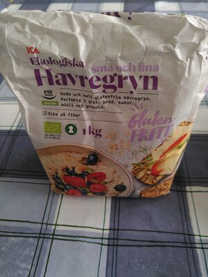 Ekologiska Glutenfria Havregryn - Produit - en