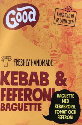 Kebab & Feferoni Baguette - Product - sv
