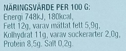 Guldfisken Kök Lax med Gratäng och Västerbottensost - Nutrition facts - sv
