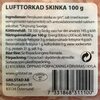 Lufttorkad skinka - Product