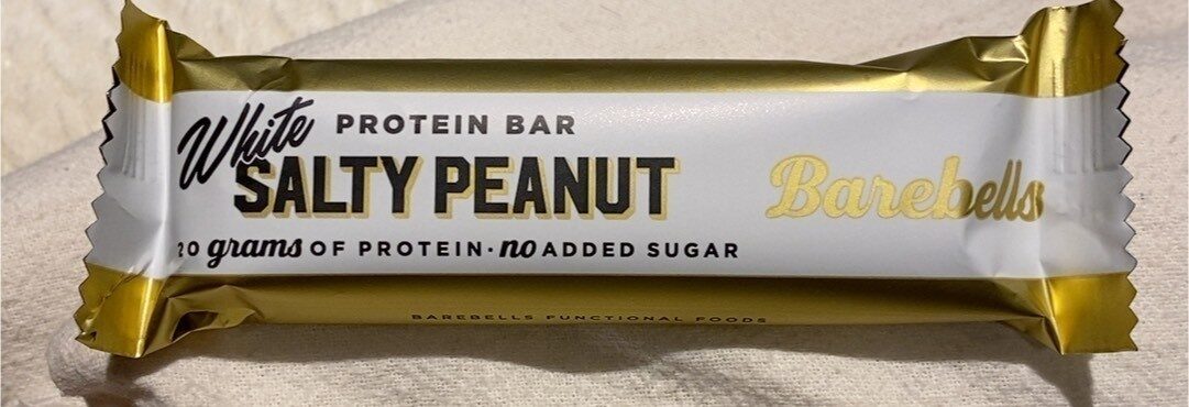 White protein bar salty peanut - Produkt - en
