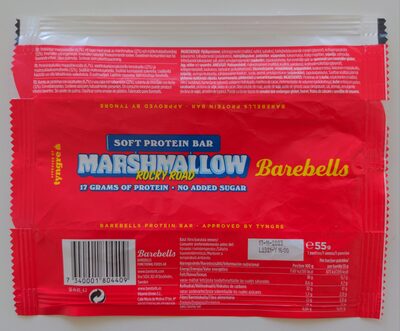 Marshmallow Rocky Road - Ingredienser - fi