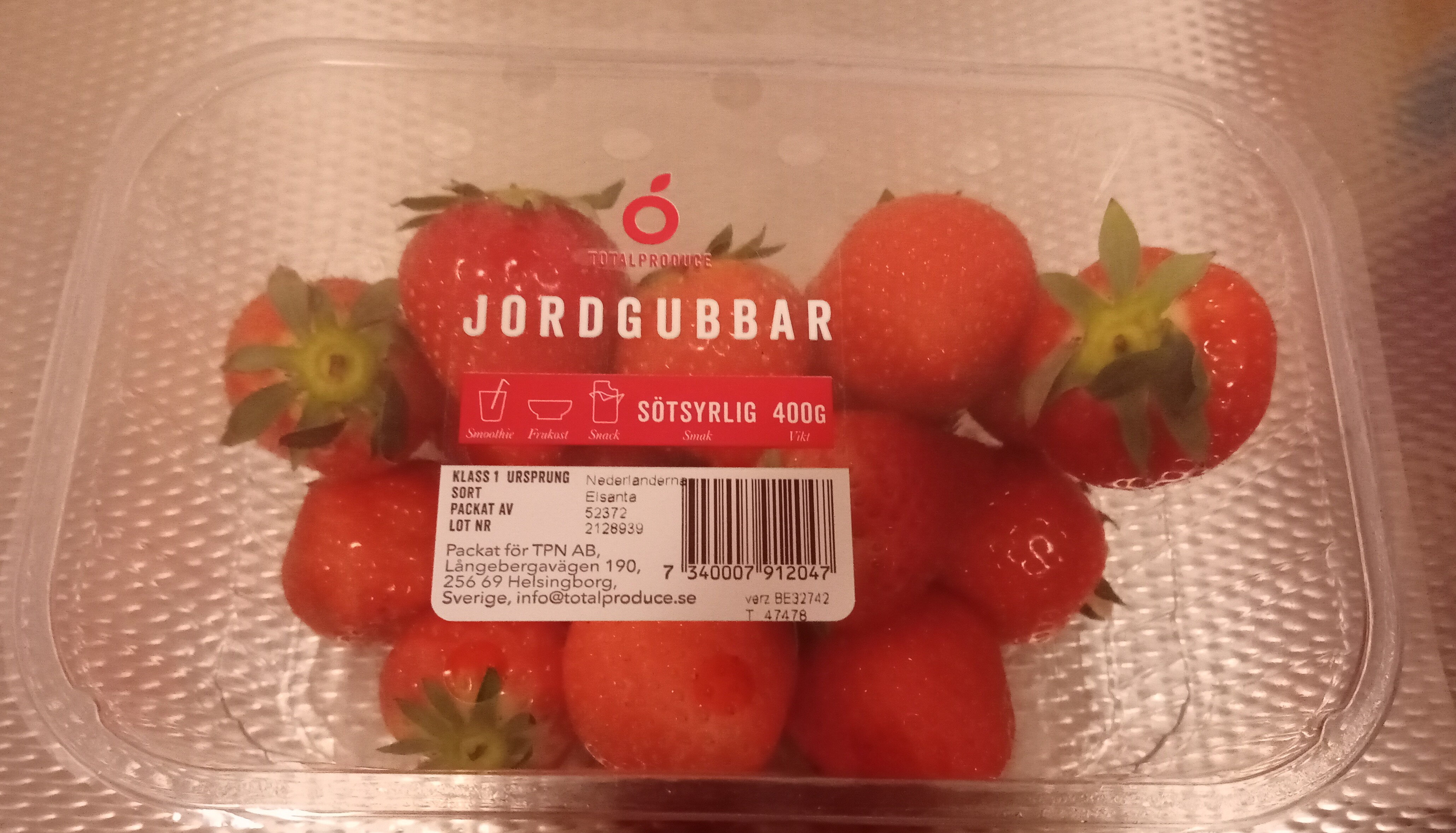 Totalproduce Jordgubbar - Produit - sv