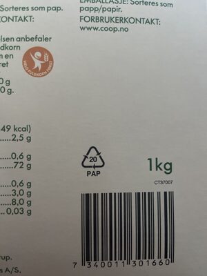 Råris - Recycling instructions and/or packaging information - en
