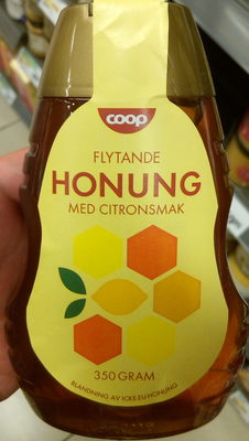 Flytande honung med citronsmak - Produkt