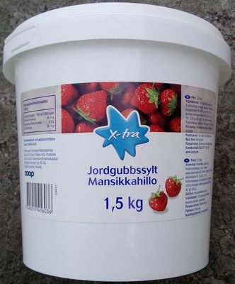 Coop X-tra Jordgubbssylt - Produkt