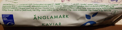 Änglamark Kaviar - Näringsfakta