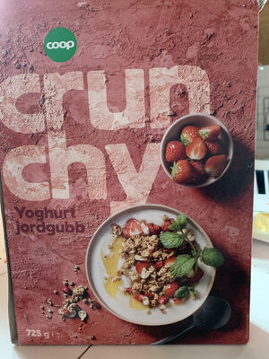 Crunchy yogurt jordgubb - Product - sv