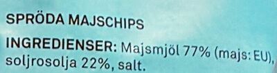 Nacho Chips - Salta - Ingredienser