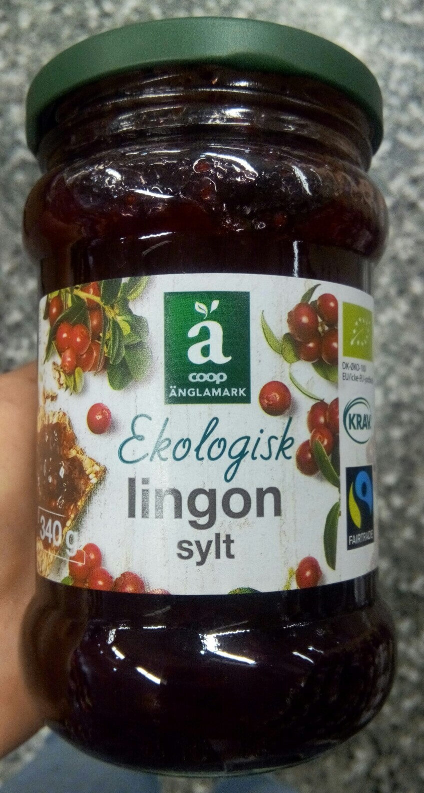 Lingon sylt - Produkt