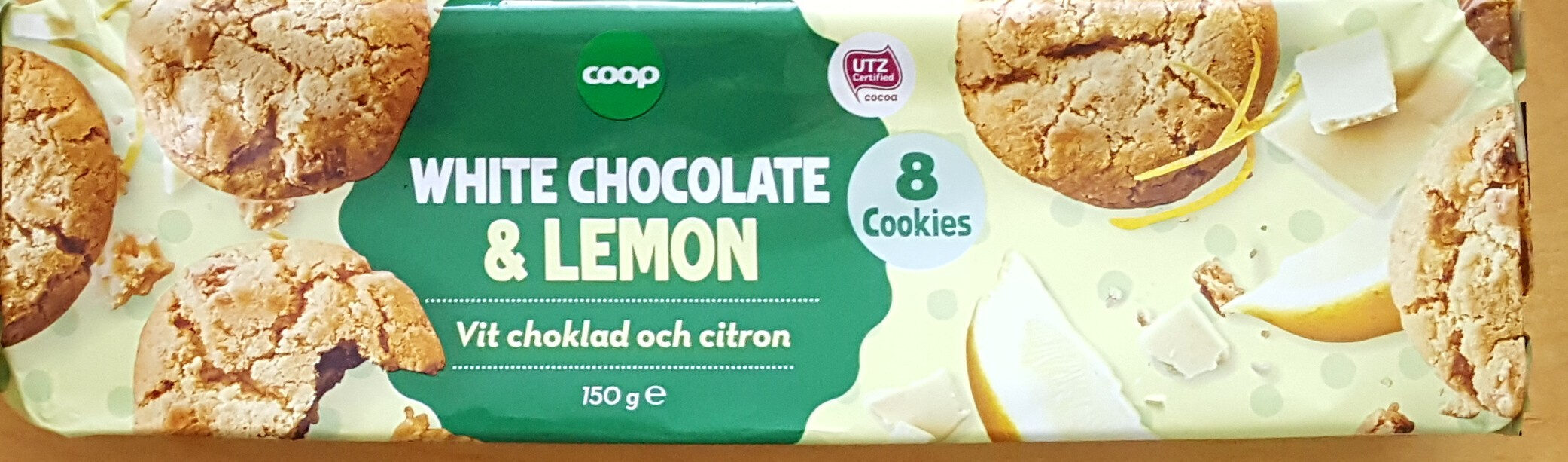 Cookies white chocolate & lemon - Produkt