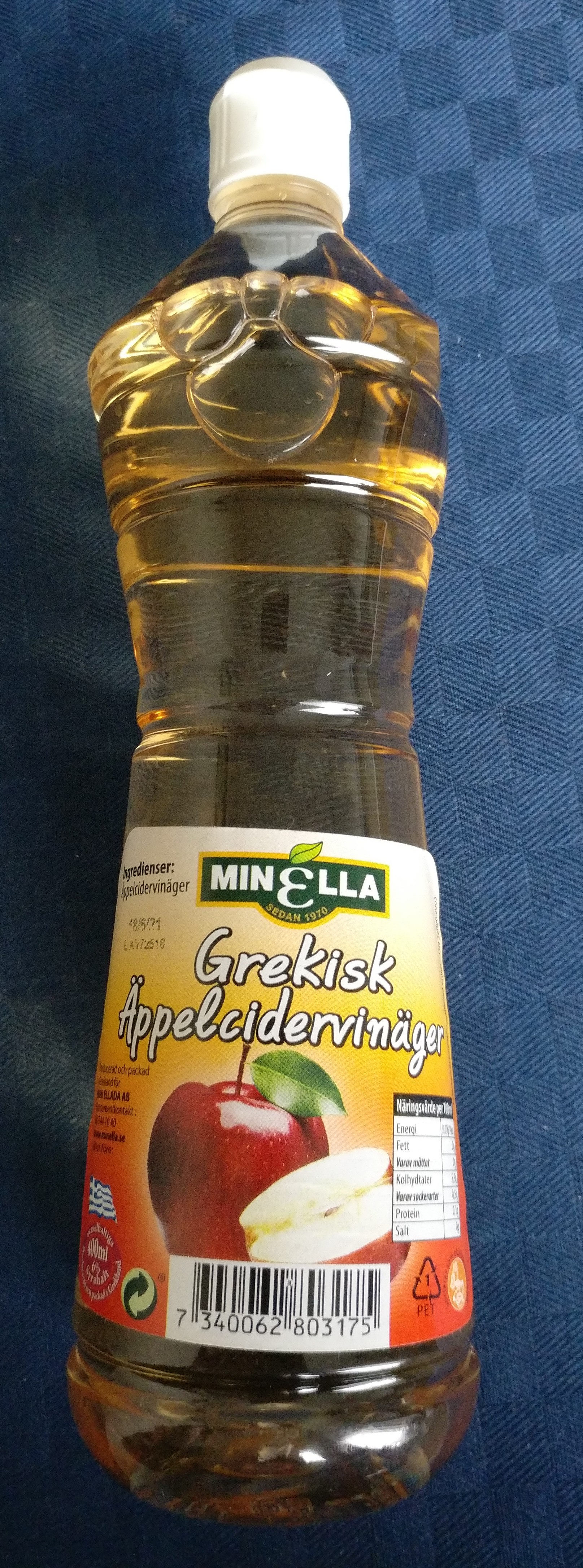 Grekisk Äppelcidervinäger - Produkt