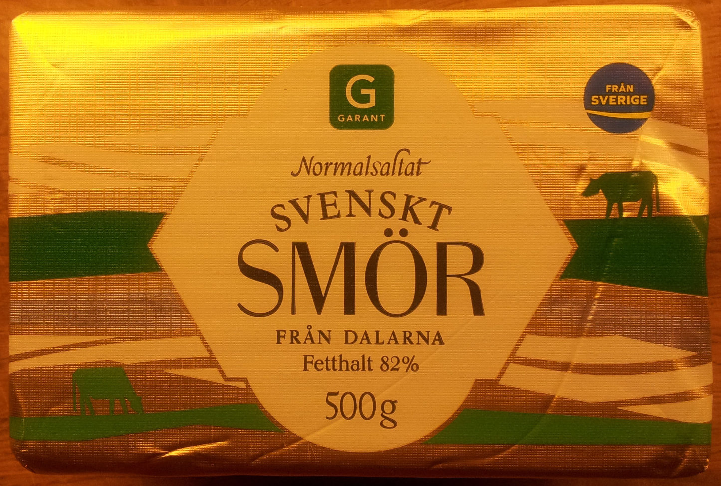 Garant Normalsaltat svenskt smör från Dalarna - Produkt